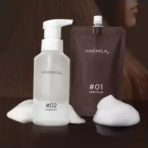 일회용 흰머리염색약 셀프 거품 염색약
