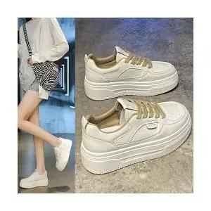 키체샵 여성 하이탑 키높이 봄가을 캐주얼 보드화 편안미끄럼 운동화 HO3