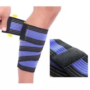 120cm 스트랩형 찍찍이 다리 보호대 1p 압박슬리브 무에타이 테니스레그 러닝 런닝