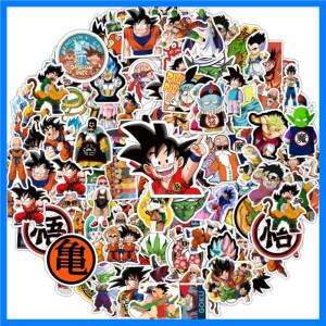 100개 애니메이션 드래곤볼 스티커 (어린이용) - 그래피티 스케이트보드 노트북 물병 오토바이 만화 스티커