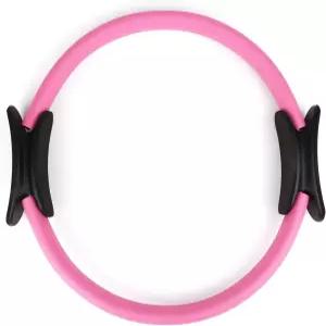 피닉스 피트니스 필라테스 링 더블 핸들 운동 서클 매직 저항 듀얼 그립 요가 코어 트레이닝 15인치