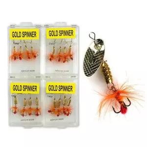 씨타임 스피너 골드 배스 쏘가리 꺽지 루어 낚시 민물 미끼 송어