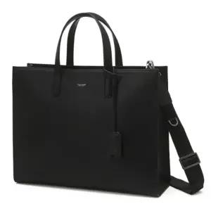 질스튜어트뉴욕 [LUKE][노트북수납] 루크 블랙 소가죽 토트백 [JUBA5F630BK]