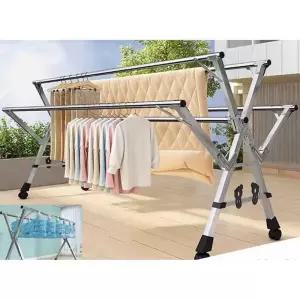 스텐 빨래 건조대 접이식 브리즈 대형 이불건조대