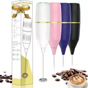 밀크 프로더 휴대용 다기능 전기 믹서 간편한 보관을 위한 컴팩트 디자인 청소 커피 라떼 말차 단백질