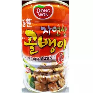 업소용 식당 식자재 자연산 골뱅이캔 동원 400g X24