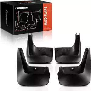 A-프리미엄 4PCS 머드 플랩 세트 스플래시 가드 머드가드 하드웨어 키트 포함 BMW E60 525i 528i 535i 550i