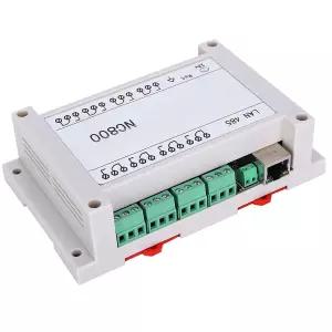 RJ45 /IP 리모컨 모듈 웹 제어 이더넷 릴레이 컨트롤러 8채널 250V/AC 10A 485 화이트 하우징 지원