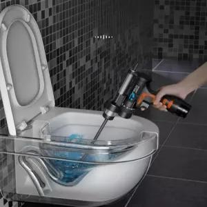 전동 하수구 뚫는기계 배관 기 변기 막힘 주방 화장실 전용 스프링 청소 도구