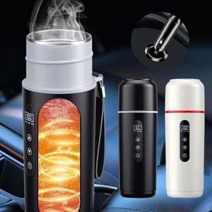 12V/24V 겸용 USB 절연 차량용 물 가열 컵 담배 컵 가열 여행용 차량용 라이트 500ml 휴대용 G6D3