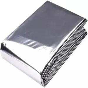 반사식 식물 재배 필름 실버 마일라 시트 실내 온실 조명 반사 소재 다목적 정원 텐트 130x210cm 온도