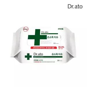 닥터아토 손소독티슈 20매 30팩_EP02 살균 물티슈 441871