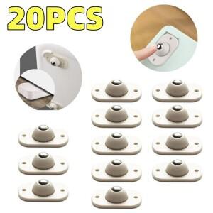 마그네틱  캐스터 미니 소형 회전 바퀴 스테인레스 스틸 범용 360도 도르래 가구 보관 상자