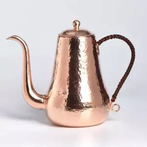 구리 커피주전자 카페 양조 드립커피 레트로 주전자