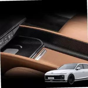 그랜저GN7 기어패널 커버 몰딩 카본