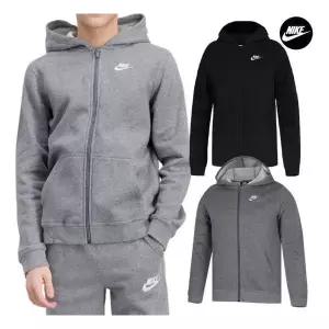 나이키 클래식 기모 주니어 여성 여자 후드집업 자켓 2종택1 1605910