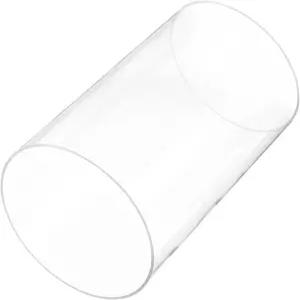 리바워 6인치 투명 플라스틱 경질 파이프 ID 155mm x 160mm OD(6 1/8인치 6 5/16인치 OD) 아크릴 원형 튜브