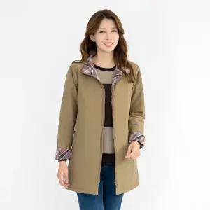 엄마옷 5온스 하이넥 사파리 패딩 점퍼 1GHJ25274 중년여성 마담 60 70대  빅사이즈 할머니