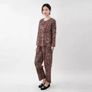 엄마옷 편안한면 상하세트 홈웨어 1GHJ24487 중년여성 마담 60 70대  빅사이즈 할머니