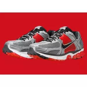 나이키 줌 보메로 5 브라이트 크림슨 메탈릭 실버 남성 스포츠 스니커즈 FJ4151005