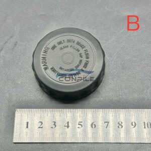 Cfmoto 바이크 오토바이 액세서리 용 1Pc 450SR 프론트 브레이크 어퍼 펌프 오일 컵 커버 400-6 포트