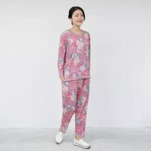 엄마옷 초롱꽃 면 상하세트 홈웨어 1GHJ24491 중년여성 마담 60 70대  빅사이즈 할머니