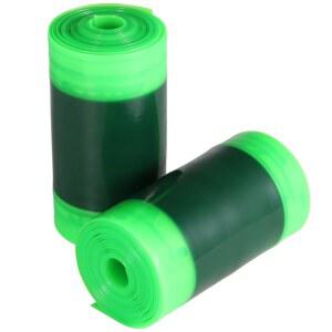 [미국배송] 2 롤 팻 바이크 타이어 라이너 로드 자전거 튜브 플랫 프로텍터 산악 이너 펑크 방지 TPU 라이너 20-29인치 X 4-5인치 손톱 유리(녹색)로부터 보호