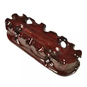 수석받침대 장식 원목 크리스털 기석 불상 소형 황동 전시대