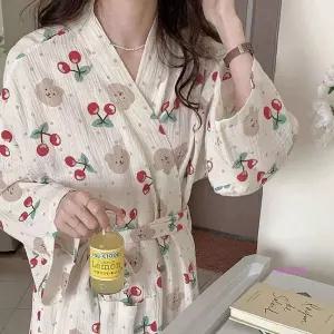 여성 사계절 목욕 샤워 빅사이즈 가운 로브 예쁜 얇은def577