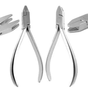 메드스포 전문 치과용 펜치 교정 교정기 와이어 굽힘 루프 형성 브래킷 제거기 밴드 아치 커터(클렌치