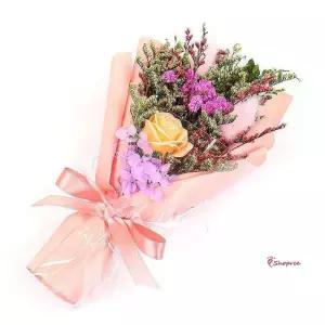 생화다발 봉안당꽃 건조 성묘 납골당꽃nop527