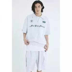 NBA NYK 카라 반집업 반팔 티셔츠(N242TS031P) 1007084