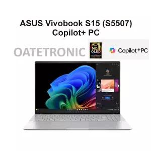 ASUS 노트북 [세금포함] [정품] Vivobook S15 (S5507) Co파일로트+ PC Snapdragon X 플러스 X1P 64 100PRO