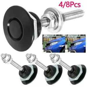 본넷덕트 48개 퀵 래치 후드 핀 잠금 릴리즈 차량용 범퍼 보닛 125인치 알루미늄 합금