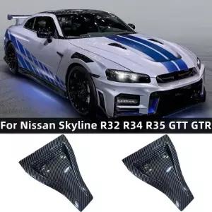 본넷덕트 닛산 스카이 라인 R32 R33 R34 R35 GTR GTT 보닛 에어 벤트 엔진 후드 차량용 외장 부품 앞