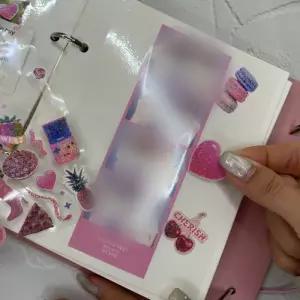 인생사진 네컷 접착식 포토북 앨범 핑크