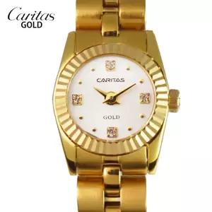 카리타스 고품격 18K 골드 여성 선물 명품 예물 고급 팔찌 손목 금 시계 / C288WGF
