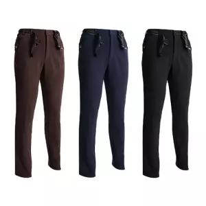 작업복 겨울 등산바지 WINTER 체크무늬 모직기모 본딩팬츠 방한팬츠