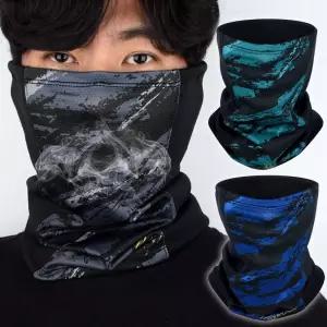 메쉬 프린팅 기모 마스크 목토시 가을 겨울용 넥워머 등산 자전거 얼굴목 낚시