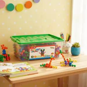 프리미엄 블럭 입체모형 조립 만들기 블록놀이 두뇌발달 창의력 380pcs PB7004