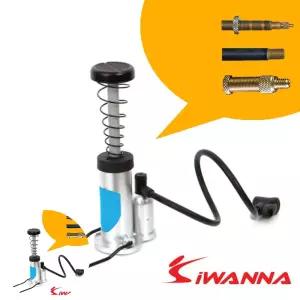 자전거펌프 미니 발펌프 자전거 프레스타 던롭 i워너706