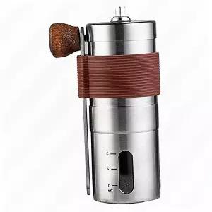 스테인리스 커피 캡슐 홈카페 스테인레스 그라인더 가정용 휴대용 핸드 연마기 수동 소형