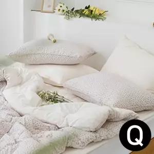 차렵이불 패드세트퀸 러블리 데이지 이불 핑크.패드 (WFJQYZD)