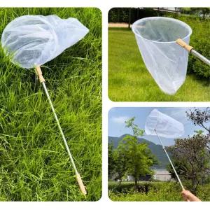 2단 길이조절 곤충 채집망 그물망 자연학습 다슬기 수업교구 소풍 여름방학 야외놀이