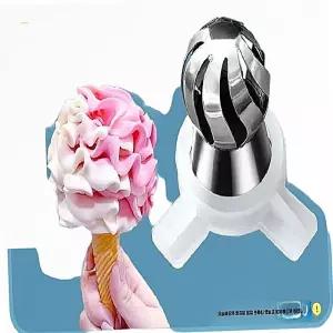 눈꽃모양탭 부품 전용 돔 육각형 꽃잎 슬러시기계 소프트아이스크림기계 음료 노즐 눈꽃모양