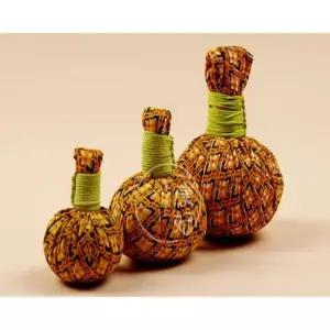 활력 마사지볼 도구 눈 얼굴 벨벳 전신 안마볼 경락 소형 5개 세트