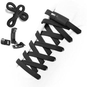 [미국배송] 아이복신 엘라스틱 운동화용 노타이 플랫 슈즈 끈 및 성인용 타이리스 신발 스트레치