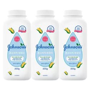 존슨즈베이비 콘스타치 파우더 200g 3개