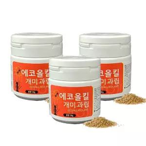 케이팜 에코올킬 개미과립 30g x 3통 개미킬라 벌레약 벌레퇴치약