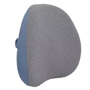 등받이 허리쿠션 편안한 의자용 등편한 받침대 메모리폼 쿠션 (WFJ6V3I)